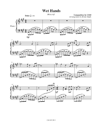 Jaws theme easy piano tutorial. Minecraft Wet Hands Sheet Music Squidsheets Com Free Piano Sheet Music