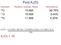 Here is how you can do these types of problems. Atomic Mass And Isotope Objectives Swbat Calculate The