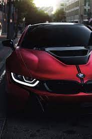 Satin Red Chrome Bmw I8 Super Luxury Cars Best Luxury Cars Super Cars