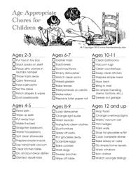 13 Printable Family Chore Chart Forms And Templates