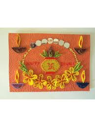 You can use this light theme to create some beautiful diwali greeting cards to share with your friends and family during this festive season. Buy Happy Diwali Greeting Card Quillingtreasures Com