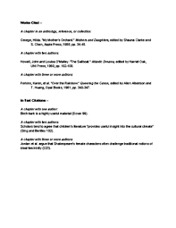 You might have to check the copyright page for the publisher and publication year. 5 Ways To Cite A Book Chapter Wikihow