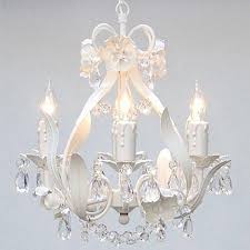 White Wrought Iron Floral Chandelier Crystal Flower Chandeliers Lighti Gallery Chandeliers