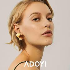 Adoyi Gold Earrings Set for Women 14K Gold Hoops Big Large Statement  Earrings Geometric Drop Dangle Earrings Hoop Earring Packs for Women Girls  Birthday Party Gift Lightweight Jewelry 9 Pairs, No: Buy