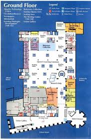 Library Map With Many Different Elements Legible But A Bit Cluttered Floor Plans Library Library Design