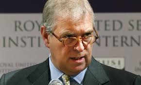 Prince Andrew took a flight