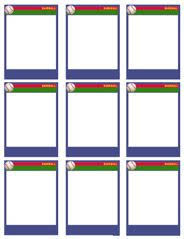 This then makes the cards with the error rare, thus skyrocketing their value. Baseball Card Templates Free Blank Printable Customize Baseball Card Template Baseball Cards Card Templates Free