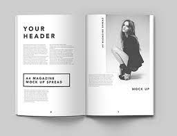 Whether you're looking to create a high quality publication using the supplied layouts or use the supplied pages as a starting point for a larger project. 10 Magazine Mockups Templates For Free Download 365 Web Resources Magazine Layout Design Book Design Layout Book And Magazine Design