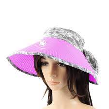 The Folding Straw Sun Visor Hat With Great Amount Of Facilities And Features That Includes Snug Fitting Sun Visor Hat Wholesale Promotional Products Visor Hats