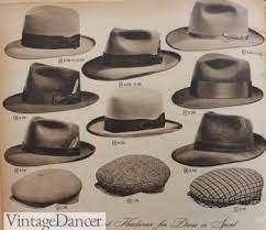1950s Men S Hats Styles Guide
