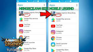 Harapannya nanti dapat mengurangi size data mobile legends pertama kali download aplikasi di playstore hanya. Cara Mengecilkan Ukuran Memori Mobile Legend Mobile Legend Indonesia Tutoriyal Android 5 Youtube