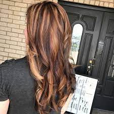 My Hair So Cool Brown Hair With Copper And Honey Highlights Yay Hair Medium Hair Styles Brown Hair With Highlights