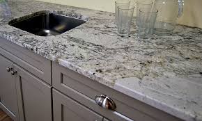 Gray kitchen cabinets & wood countertops. Stone Harbor Gray Kitchen Cabinets Builders Surplus