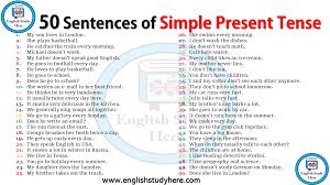 The Simple Present Tense Is When You Use A Verb To Tell About Things That Happen Continually In The P Simple Past Tense Simple Present Tense English Past Tense