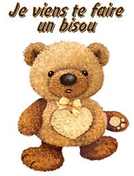 Je Viens Te Faire Un Bisou Ourson Gif Anime Gratuit Emoticone Gratuit Bisous Vieux Dessins Animes