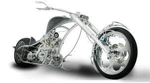 I Robot Bike By Occ Chopper Bike Orange County Choppers White Motorcycle
