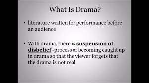 Maybe you would like to learn more about one of these? Definition Of Drama Youtube