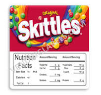 Candy Vending Labels with Nutrition – Tagged "mm plain"