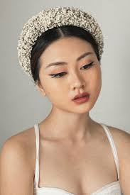 Dried Baby's Breath Bridal Hair Crown Headband