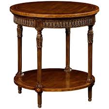 Jonathan Charles Napoleon Iii Style Round Side Table Antique Side Table Antique End Tables Side Table