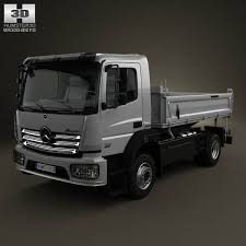 3d Model Of Mercedes Benz Atego Tipper Truck 2013 Tipper Truck Trucks Mercedes Truck