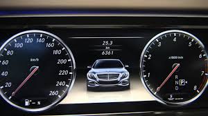Mercedes Benz Classe S 2013 Cinematique Des Compteurs Youtube