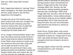 Karena hidup bukan cuma tentang kesedihan dan juga luka saja. Dear Future Husband Wife Ask Fm Annis Ps