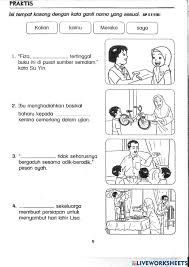 Check spelling or type a new query. Kata Ganti Nama Diri Tahun 2 Worksheet