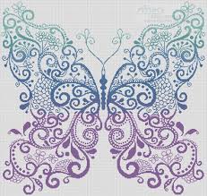 See more ideas about cross stitch patterns, stitch patterns, cross stitch. Artecy Cross Stitch The Purple Blue Green Butterfly Cross Stitch Pattern To Print Online
