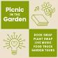 Picnic in the Garden: Books, Music, & Bites