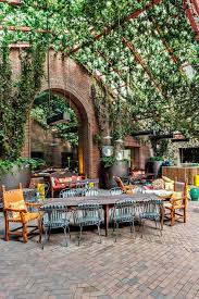 Hudson New York Central Park New York City Ny Patio De Restaurante Fachadas Diseno De Cafeteria