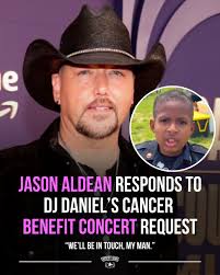 Jason Aldean responded to "Special Agent" DJ Daniel's request to help other  children battling cancer. 💜 Watch the sweet video >>  https://go.countryrebel.com/DJJasonAldean