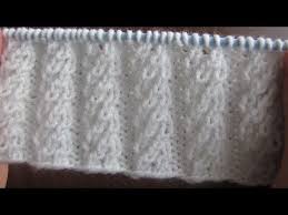 Kabartmali Capraz Zincirler Orgu Modeli Youtube Baby Knitting Patterns Orgu Orgu Modelleri