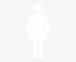Black toilet signs on a white background male, female, wheelchair and baby. Free Female Bathroom Sign Png Women Symbol Png White Png Image Transparent Png Free Download On Seekpng