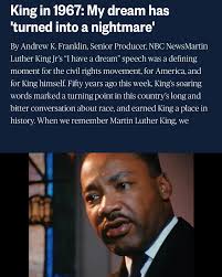 This is your friendly reminder that MLK did believe his dream had become a  nightmare and the U.S. Government conspired to kill him. Do the research  it's not hard to find. I