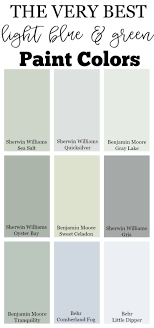 The Very Best Light Blue And Green Paint Colors Green Paint Colors Best Neutral Paint Colors Sherwin Williams Paint Colors Green
