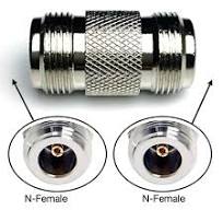 Amazon.com: CESS 2pcs N Type Adapter N Female to N Female Barrel RF Coax  Connector Coupler 50ohm for Ham Radio Antenna, WiFi Antenna, Router : ...