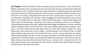 Letter From Jim Hopper To Eleven Stranger Things Quote Stranger Things Season Hopper Stranger Things