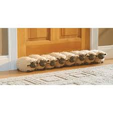 32 Decorative Sheep Door Draft Stopper Guard Block Under Door Drafts Door Draught Stopper Draft Stopper Fireplace Hearth