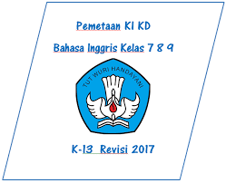 Pada kali ini admin akan membagikan rpp bahasa inggris 1 lembar kelas ix semester 1. Pemetaan Ki Kd Bahasa Inggris Kelas 7 8 9 Smp K 13 Revisi 2017 File Guru Now