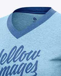 Download Women S Heather Long Sleeve T Shirt Mockup Front Half Side View In Apparel Mockups On Yellow Images Object Mockups