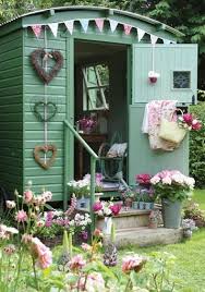 It Was Just A Shabby Little Shed Out Back Until Wife Transforms It Into Her Private Escape She Sheds Garden Shed Shed