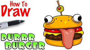 Bienvenido a la pagina de durrr burger! How To Draw The Durrr Burger Fortnite Youtube