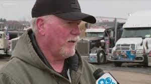 Tracking truckers protesting in DC