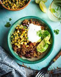 Donal Skehan On Instagram Super Power Chilli With Charred Corn Salsa Making A Vegetarian Version Of Chil Chilli Con Carne Donal Skehan Recipes Beef Recipes