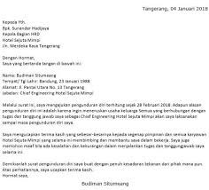 Dalam dunia kerja, akan ada saat dimana kita harus. 16 Contoh Surat Pengunduran Diri Dari Jabatan Lengkap Contoh Surat