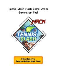 You can also tap twice anywhere on the court for your player to. Tennis Clash Hack How To Get Free Gems Tennis Clash For Android Ios Free Gems Games To Play Now Hacks