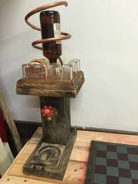 My Version Of Liquor Dispenser Made From Pallets Rock N Roll And All Things Mighty In 2020 Liquor Dispenser Diy Dispenser Diy Liquor Dispenser