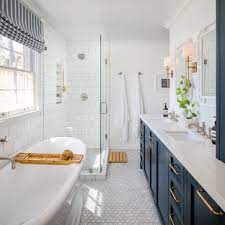 If space permits, two sink areas provide great convenience in shared. 75 Beautiful Coastal Bathroom Pictures Ideas July 2021 Houzz
