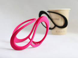 Cup Holder By Mizu Labo On Shapeways 3d Printed Jewelry 3d Printing 3d Printed Metal